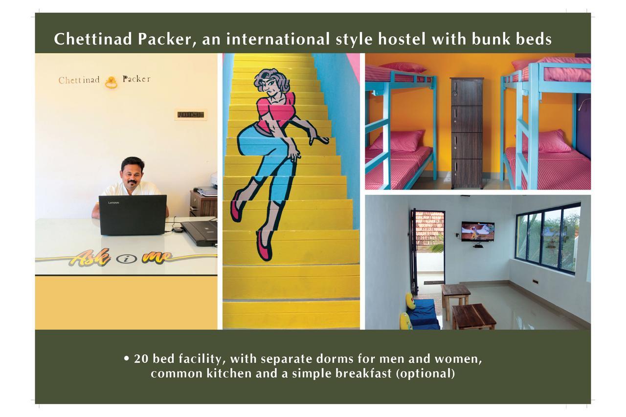 Hostel Chettinad Packer Kānādukāttān Zewnętrze zdjęcie